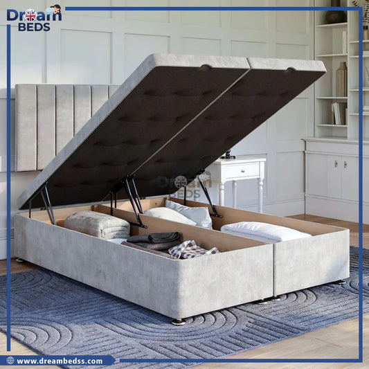 Florence Ottoman Bed Set with Strutted Headboard