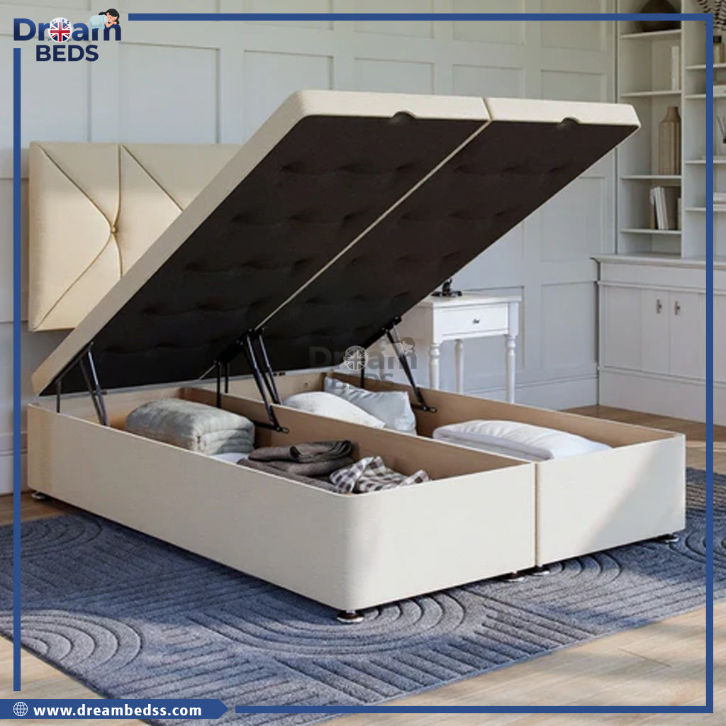 Hampton Ottoman Bed Set with Strutted Headboard