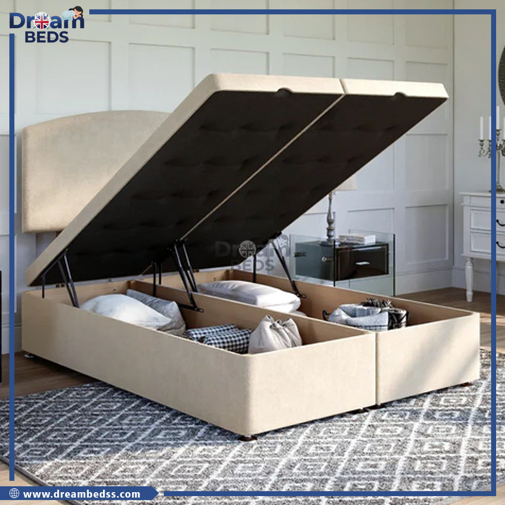 Wiltshire Ottoman Bed Set with Strutted Headboard