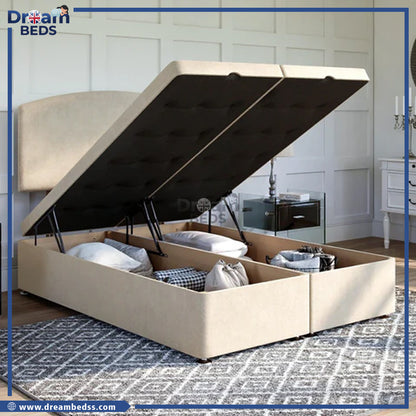 Wiltshire Ottoman Bed Set with Strutted Headboard