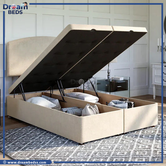 Wiltshire Ottoman Bed Set with Strutted Headboard