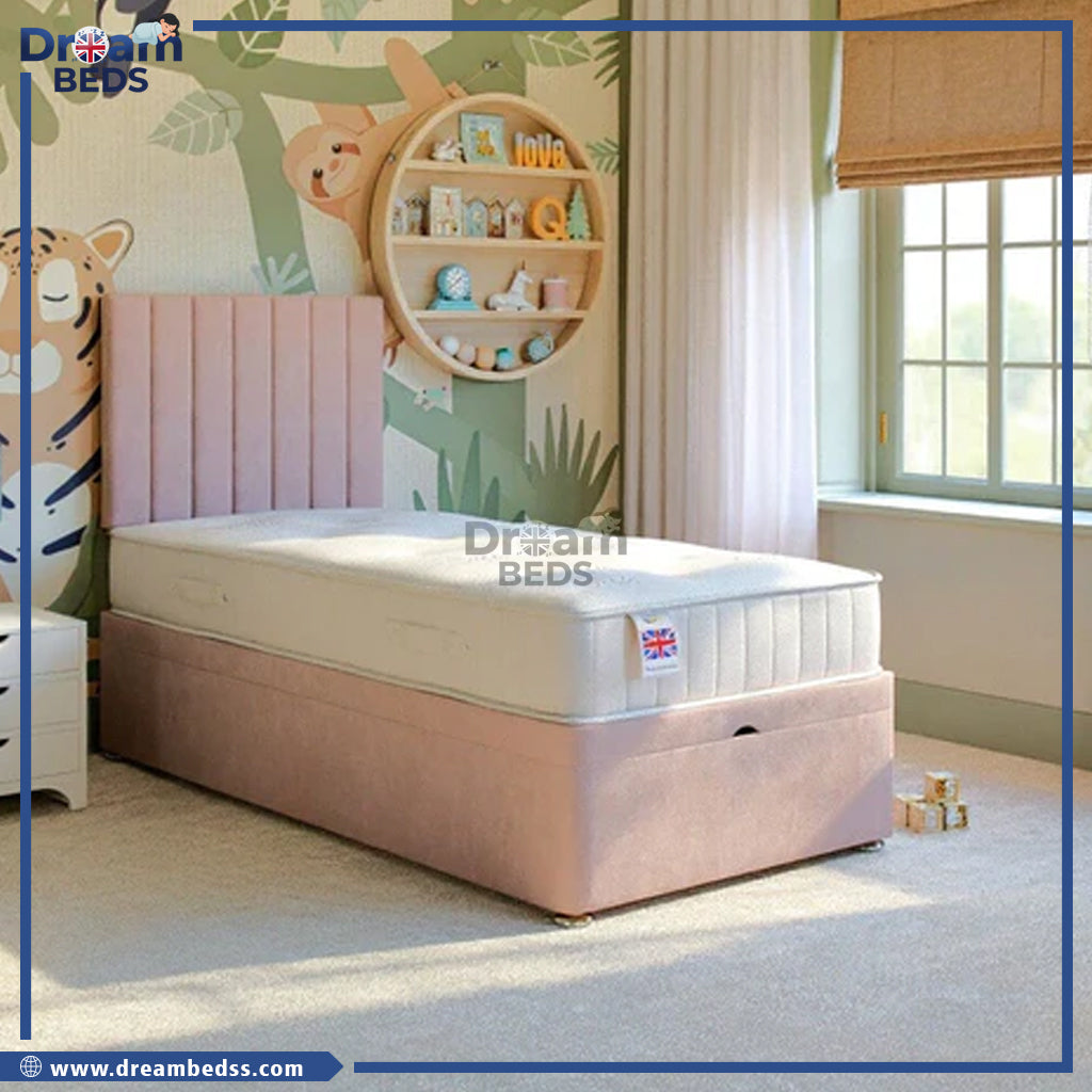 Kids Florence Ottoman Bed with Strutted Headboard