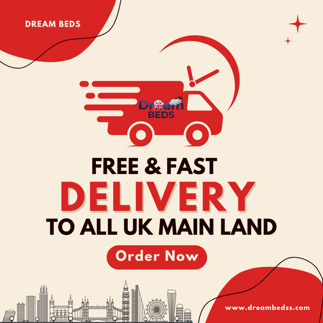 2025 Kensington Optional Ottoman Storage Bed - Dreambeds